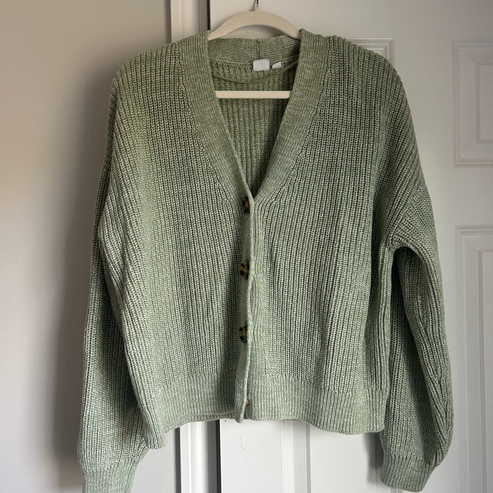 Gap Women’s Slouchy Cardigan in Pale Green